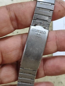 Seiko Watch Bracelet B 419 E End Link 21mm Vintage Mens Band Strap Japan - Picture 1 of 14
