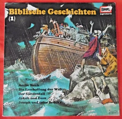 LP : Biblische Geschichten 1 , Europa E 227 , Made in Germany - Bild 1 von 4