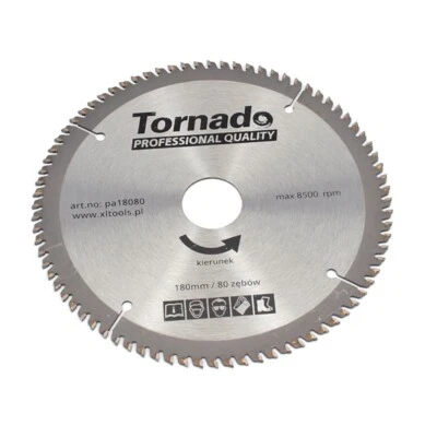 Kreissägeblatt für Aluminium PVC Holz Ø180 210 250 305mm Sägeblatt 80-100 Zähne - Bild 1 von 4