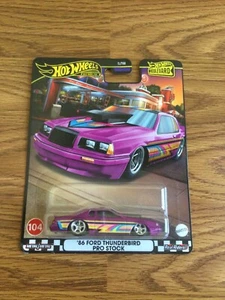 '86 Ford Thunderbird Pro Stock #104 * 2024 Hot Wheels Boulevard Case W G65 - Picture 1 of 4