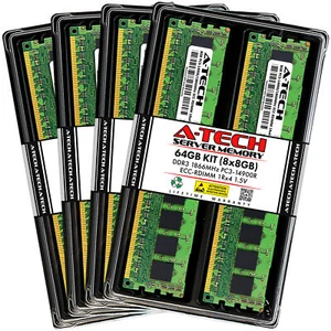 64GB 8x 8GB PC3-14900R RDIMM ASUS Z9PA-D8 Z9PE-D16 Z9PE-D8 Z9PE-D8 WS Memory RAM - Picture 1 of 3