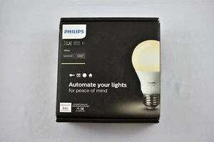 Philips Hue White 60W Equivalent Dimmable LED Smart Bulb Starter Kit (2) A19 - Picture 1 of 3
