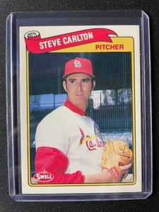 1989 Swell Baseball Greats Steve Carlton #95 Cardinals!!!