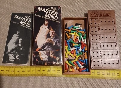 Original and used Vintage Mini Master Mind Game by Invicta 1972 - Image 1 of 4