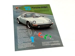 Porsche 911SC 1982 número de orientación al consumidor 15 anuncios de revista impresos - Imagen 1 de 1