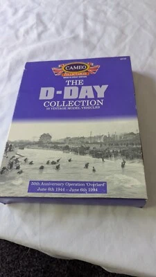 Corgi Cameo Collectables The D-Day Collection- 10 Vintage Model Vehicles -boxed - Image 1 of 4