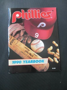 Anuario de los Filis de Filadelfia 1990 de MLB - Imagen 1 de 3