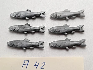 Playmobil Fische 6x Heringe groß See Tiere Zoo Tierpark (A42) - Bild 1 von 1
