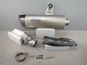 BMW R1250GS 19-24 SC PROJECT Titanium Carbon Slip-on Muffler - Bild 1 von 18