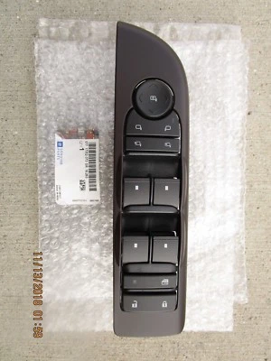 INTERRUPTOR VENTANA ELÉCTRICA CADILLAC ESCALADE ESV EVT MASTER 10-13 NUEVO CACAO 20877686 Foto 1 de 4