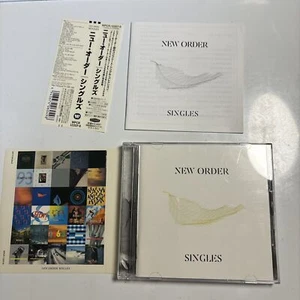 New Order - Singles (CD, 2005, 2-Disc) Obi Sticker Japan wpcr-12207-8 - Picture 1 of 10