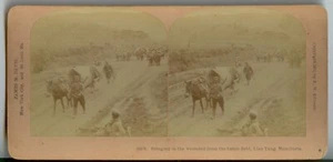 1904 Russisch-Japanischer Krieg Schlacht von Liaoyang Mandschurei China Stereoansicht - Bild 1 von 1