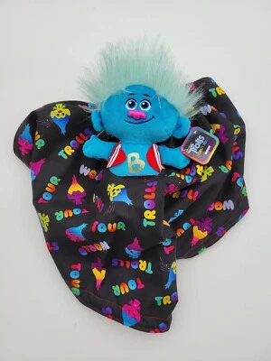 Manta de seguridad de felpa grande Lovey Trolls para bebés y niños pequeños, equipo de algodón Pr Foto 1 de 4