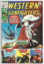 WESTERN GUNFIGHTERS #2 Ghost RIDER Apache KID Oct 1970 MARVEL comic USA book VG+