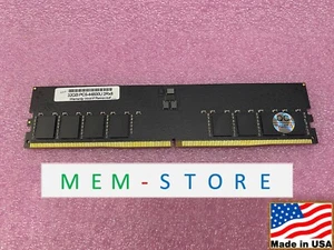 SNP8D9M0C/32G AC774043 Dell Compatible 32GB DDR5 5600MHz 2Rx8 UDIMM Memory RAM - Picture 1 of 6