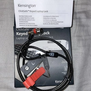 Serrure pour ordinateur portable à clé Kensington ClickSafe - Photo 1/5