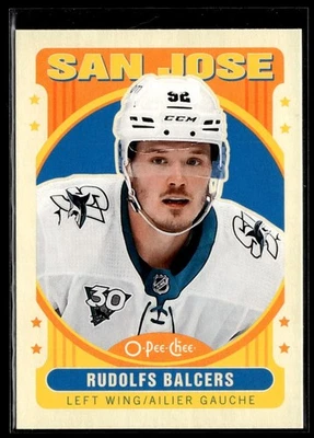 2021-22 O-Pee-Chee Hockey #399 Rudolfs Balcers - Image 1 of 2