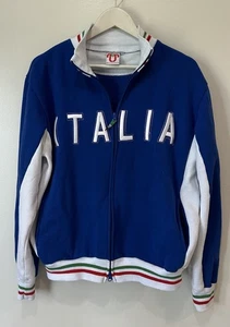 Vintage Italia Trainingsjacke Herren XL Full Zip Polifemo Eye Soccer Italy 90s - Bild 1 von 14