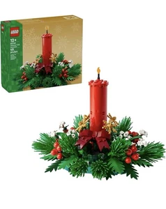 LEGO Christmas Candle Table Decoration Building Toy 433pc 40743 - Picture 1 of 6