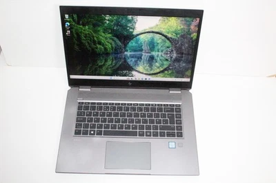 HP ZBook 15 G5 15.6" FHD Laptop, Intel i7-8850H 2.60GHz, 16GB, 256GB NVME - Image 1 of 4