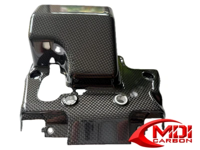 Carenado soporte batería trasero inferior fibra carbono Ducati Hypermotard 950 2019-2024 Foto 1 de 4