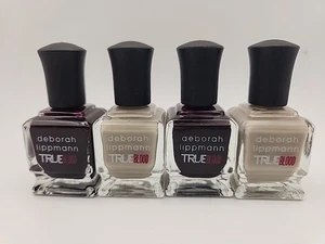 Deborah Lippmann Nail Polish Lacquer Lot Of 4 Full Size 15mL .50 HBO True Blood - Picture 1 of 4