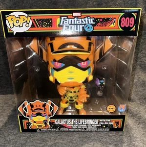 Funko Pop! Jumbo Black Light Galactus the Life Bringer with The Fallen One #809 - Picture 1 of 6