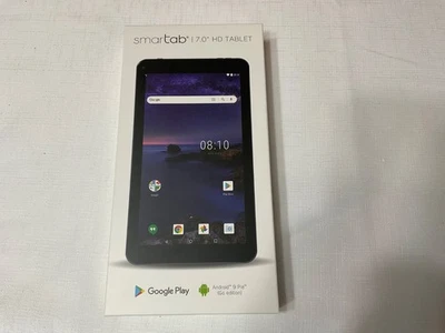 Smart Tab 7.0” HD Tablet 16 GB Storage Android 9 Pie Google Play 2019 NOS Blue  - Image 1 of 4
