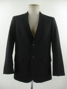 Boy's sz 18R Calvin Klein Black Suit Jacket Blazer Sport Coat Dress Two-Button - Picture 1 of 19