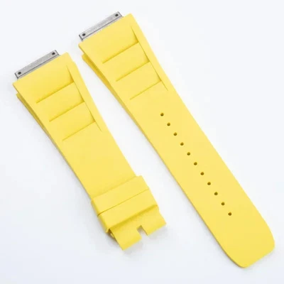 Correa de reloj de goma flúor tamaño mediano para Richard Mille RM010 029 17-01 M Foto 1 de 4