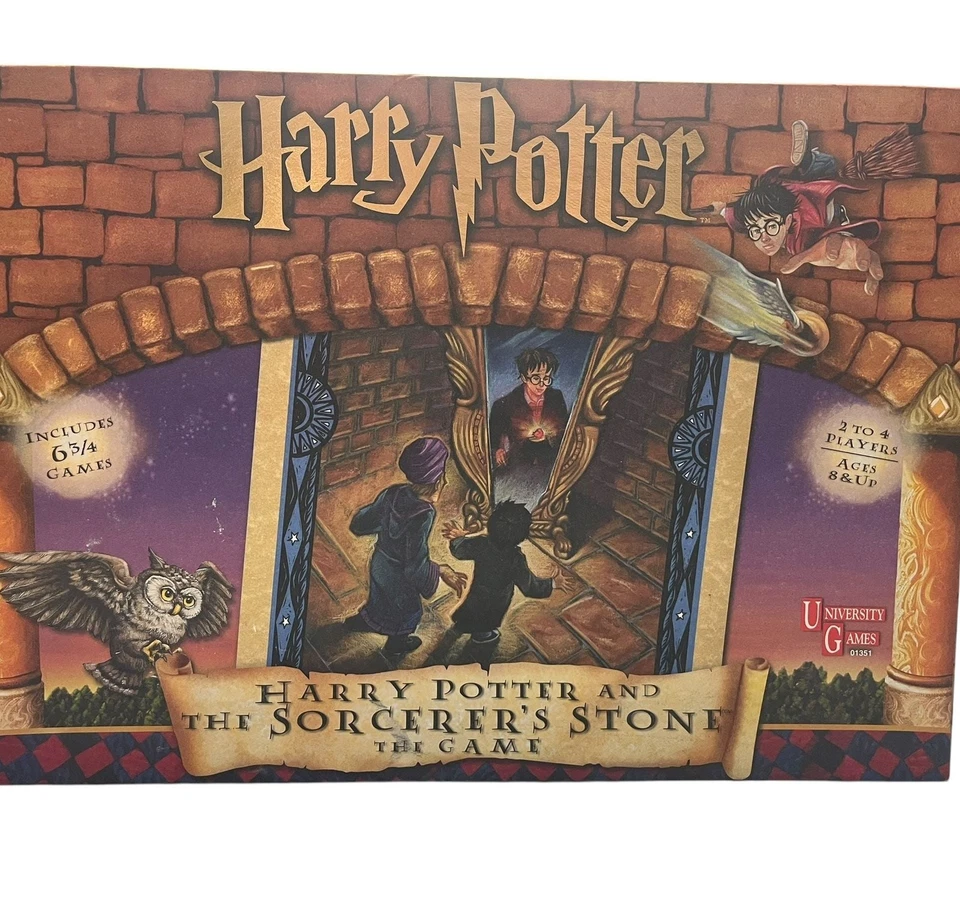 Harry Potter and the Sorcerer's Stone Mystery At Hogwarts Board Game - Image 1 of 4