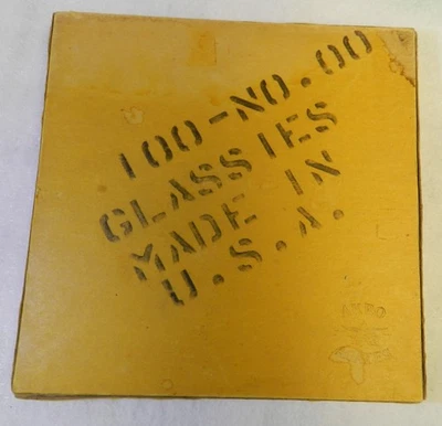 Vintage Akro Agate 100 Count No 00 Glassies Box With Marbles - Image 1 of 4