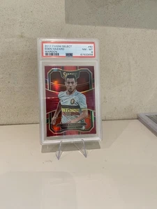2017-18 Panini Select Terrace Maroon Prizm /199 Eden Hazard #82 PSA 8 - Picture 1 of 2