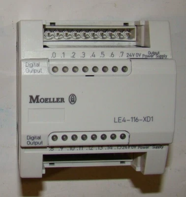 Moeller (Eaton)  Digital Ausgangsmodul LE4-116-XD1  2x8 Digital Output - Bild 1 von 2