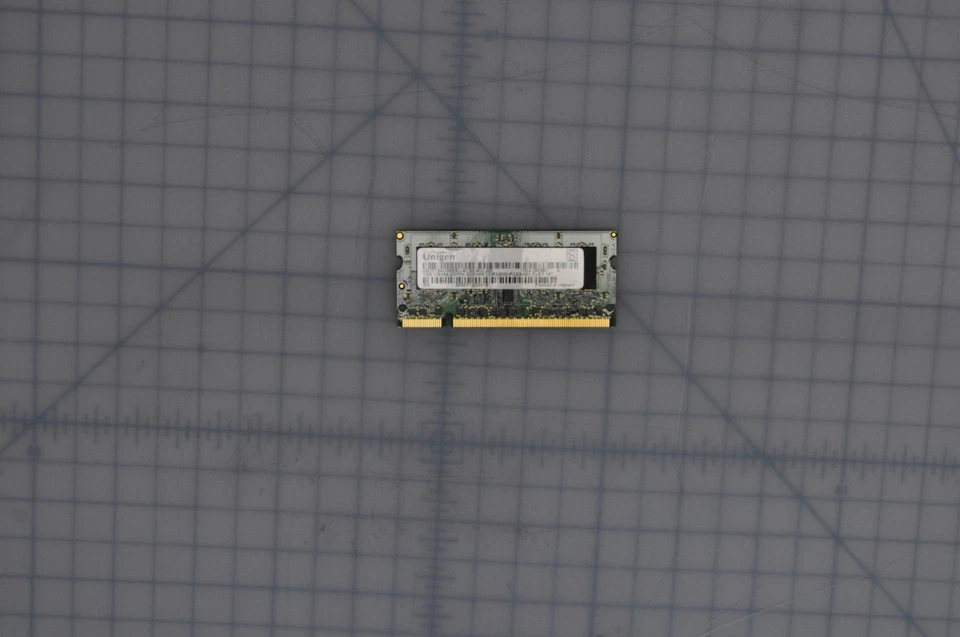 HP LAPTOP MEMORY: 1GB; 800MHZ; 200-PIN; PC2-6400; SDRAM SMALL OUT 598861-001 - Image 1 of 1