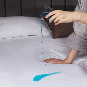 Premium 100% Waterproof Mattress Protector Full XL Size,Absorbent, Cotton, Be... - Picture 1 of 9