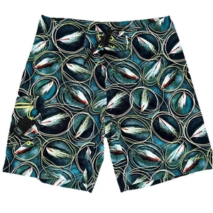 Columbia PFG Omni-Shield Board Shorts Swim Trunks Green Blue 38 Bottle Opener - Picture 1 of 11