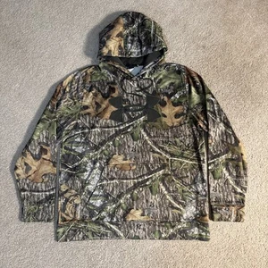 Under Armour Coldgear Camo Hoody Mossy Oak Obsession Large - Picture 1 of 6