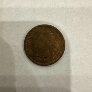 Testa di indiano 1902 un centesimo, completa Liberty - - Foto 1 di 2
