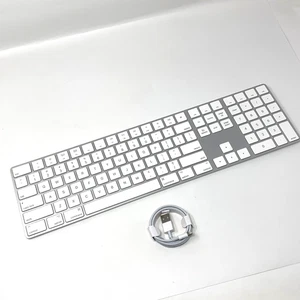 OEM Apple Wireless Rechargeable Bluetooth Magic Keyboard w/ Numeric Keypad A1843 - Picture 1 of 11