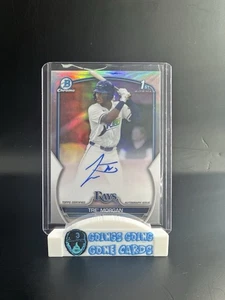 Tre' Morgan 2023 Bowman Chrome Draft Prospects 1st Refractor Auto #CDA-TMO /499 - Picture 1 of 2