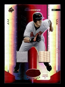 2004 Leaf Certified Materials #89 Jay Gibbons Mirror Combo Red #/250 - Picture 1 of 2