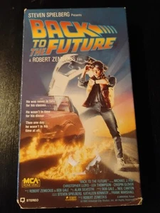 Back To The Future VHS 1986 MCA Home Video Release Michael J Fox Classic Movie - Picture 1 of 3