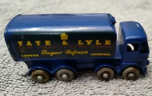 Vintage Lesney in England Streichholzschachtel Tate and Lyle Sugar Refiners Truck blau SCHÖN - Bild 1 von 10
