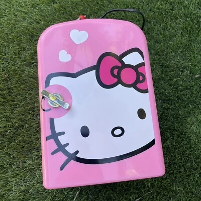 Mini nevera Hello Kitty Sanrio 2016 refrigerador enfría ventilador funciona Foto 1 de 4