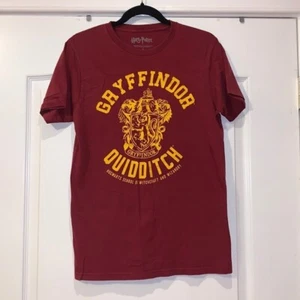 Mens Harry Potter T Shirt Gryffindor Medium - Picture 1 of 3