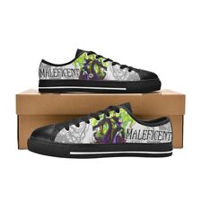 Maleficent Custom Sneakers Low Top Canvas Men's Shoes