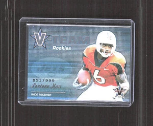 2001 Pacific Vanguard #21 Santana Moss V-Team Rookies #/999 - Picture 1 of 2