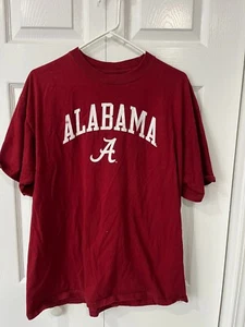 Camiseta Alabama Crimson Tide/Hombre XL Jones & Mitchell Excelente Aspecto Desgastado - Imagen 1 de 2
