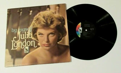 EASY LISTEN JULIE LONDON BY MYSELF LP RECORD 1ST PRESSING MONO 1965 EXCELLENT - Image 1 of 2